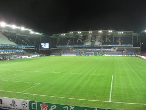 Toàn cảnh Lerkendal Stadion, sân đấu gắn với Rosenborg BK