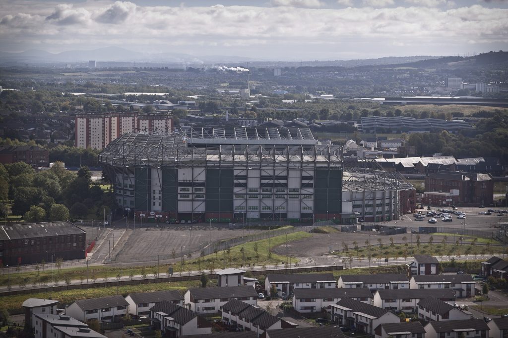 Toàn cảnh Celtic Park của giải Scottish Premiership