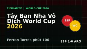 Tây Ban Nha vô địch World Cup 2026 sau chiến thắng trước Argentina
