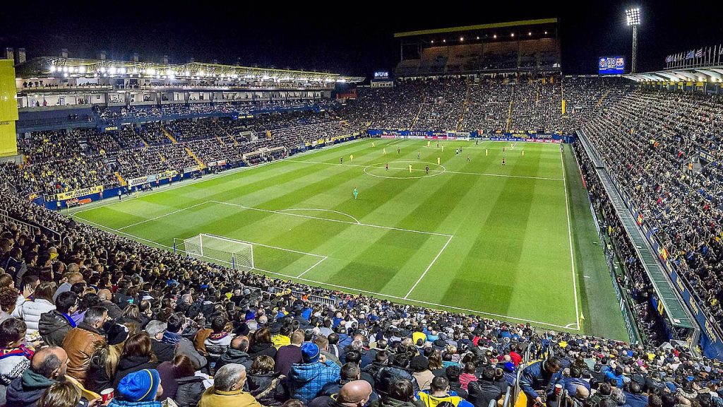 Toàn cảnh Estadio de la Cerámica, sân nhà của Villarreal CF