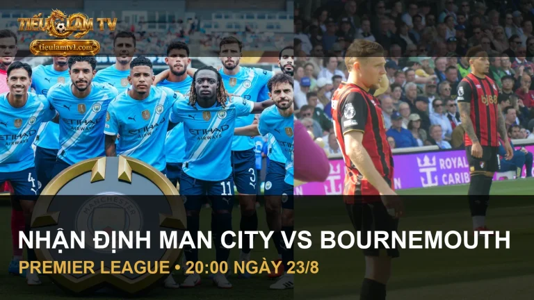 Manchester City và Bournemouth trong ảnh đội bóng thực tế