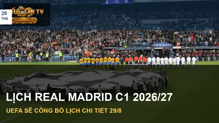 Hình ảnh cầu thủ Real Madrid trước lịch Champions League