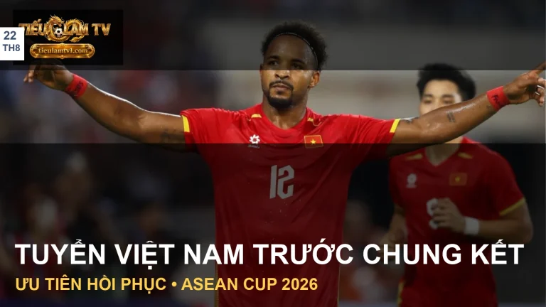 Tuyển Việt Nam trong ảnh tư liệu chính thức tại ASEAN Cup 2026