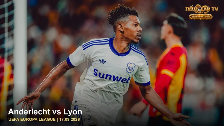 RSC Anderlecht trong ảnh minh họa trận Anderlecht vs Lyon