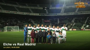 Elche CF trong ảnh đội bóng minh họa trận Elche vs Real Madrid