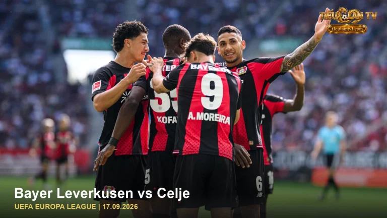 Bayer Leverkusen trong ảnh minh họa trận Bayer Leverkusen vs Celje