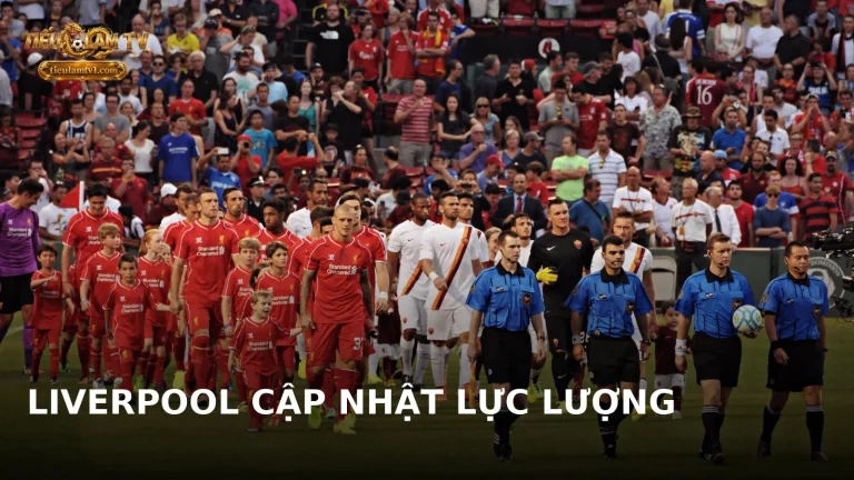 Ảnh tư liệu Liverpool trong một trận đấu trước đây