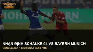 Cầu thủ FC Schalke 04 vs FC Bayern München trong ảnh trận đấu thực tế