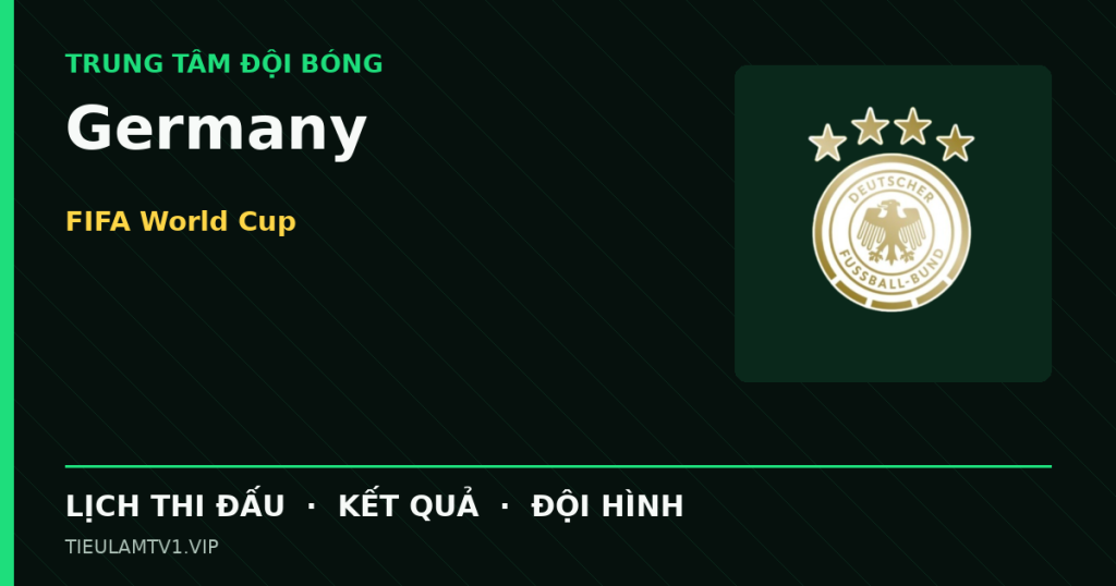 Đồ họa bóng đá Germany tại FIFA World Cup